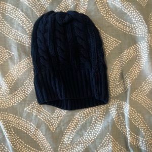 Fiver four knit beanie